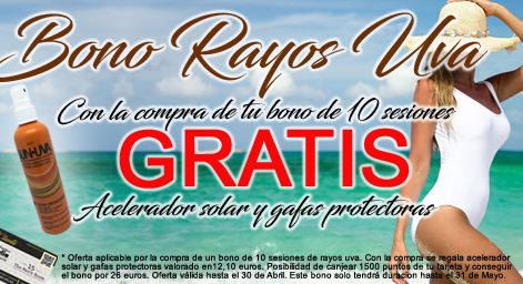 Promoción Rayos Uva
